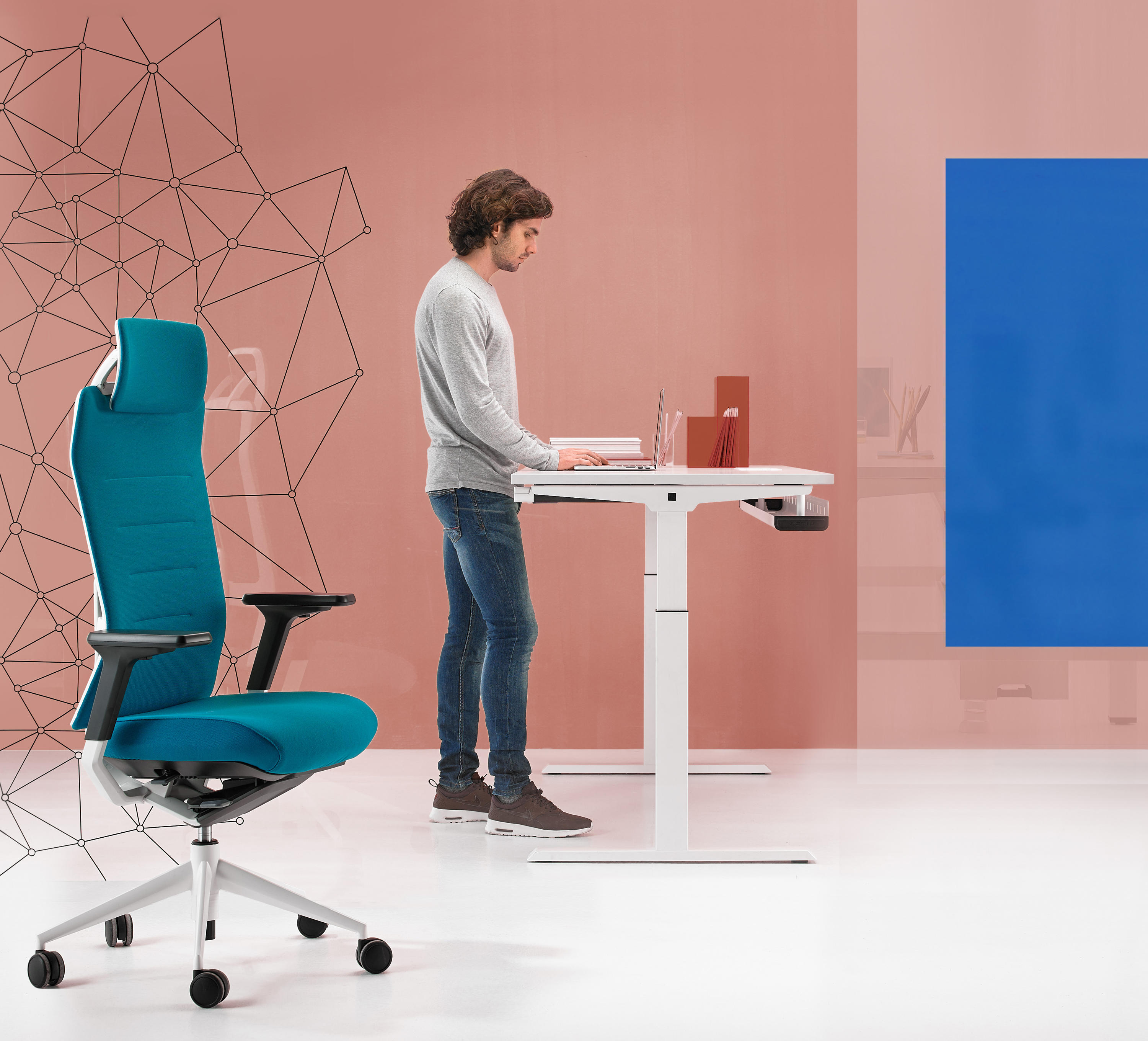 办公台|升降台|办公家具|华体会体育官方在线官网家具|流动性职员系统桌系列