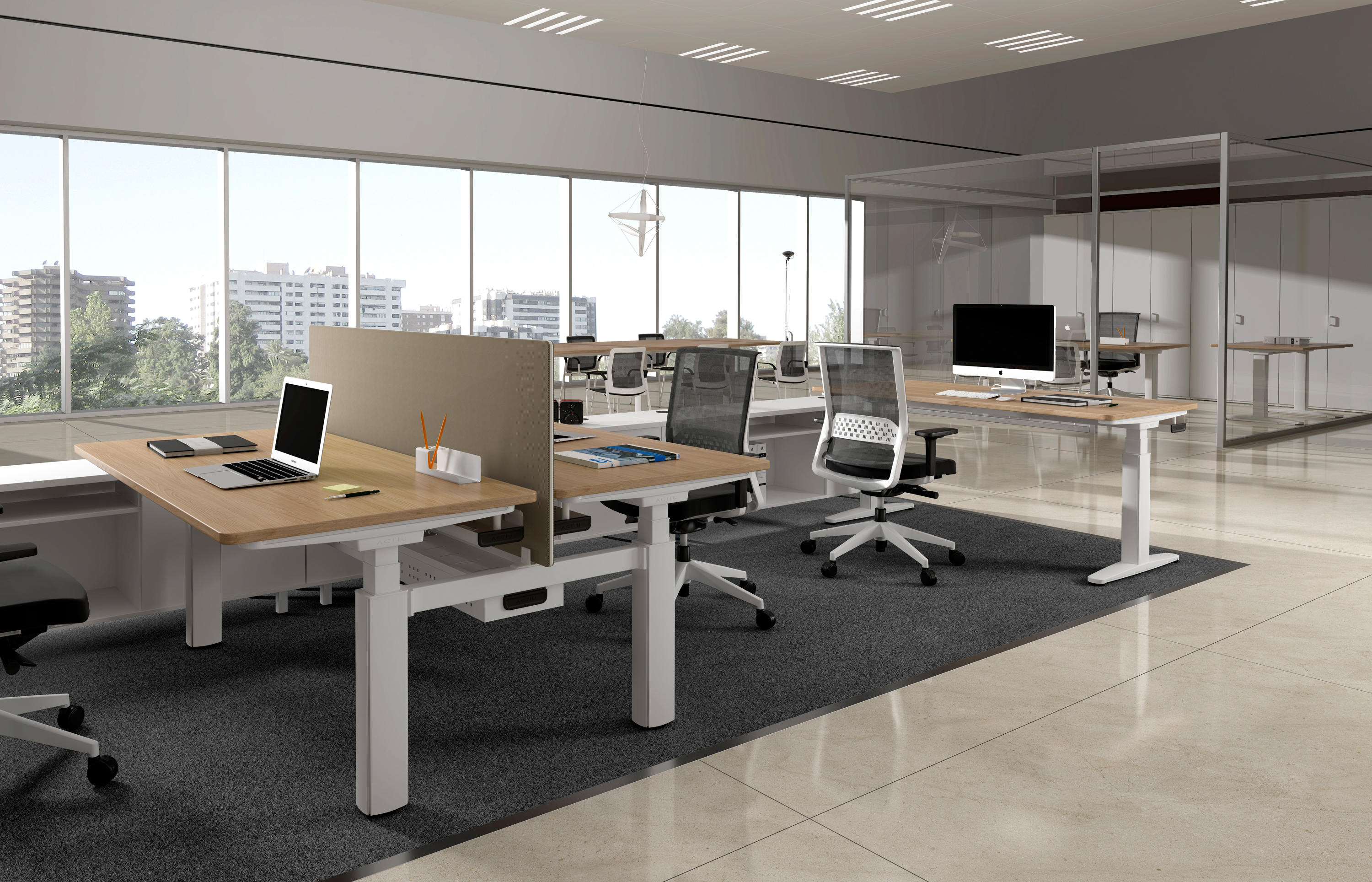 办公台|升降台|办公家具|华体会体育官方在线官网家具|流动性职员系统桌系列