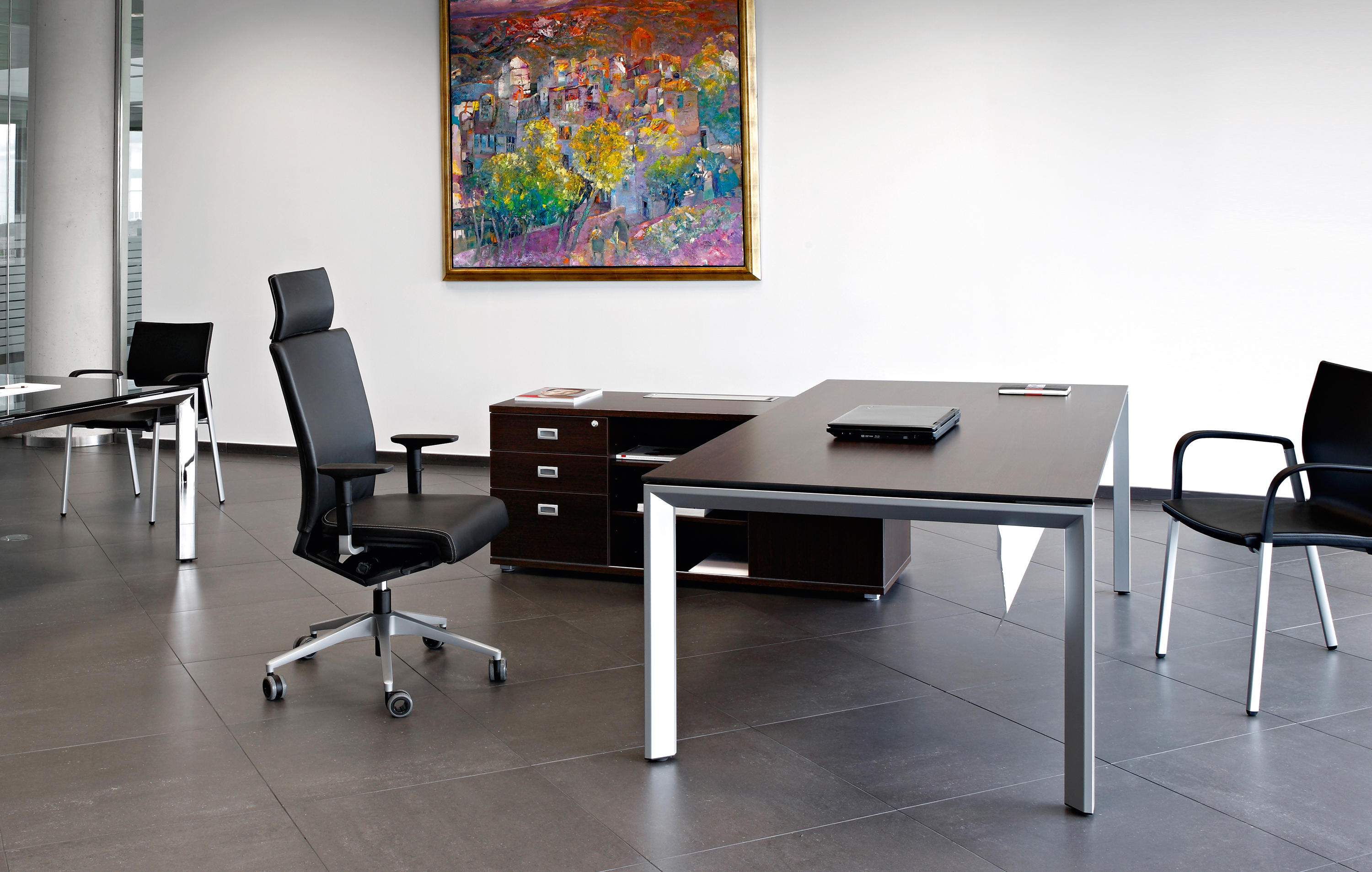 办公台|时尚大班台|办公家具|华体会体育官方在线官网家具|VITAL PLUS ST行政桌系列