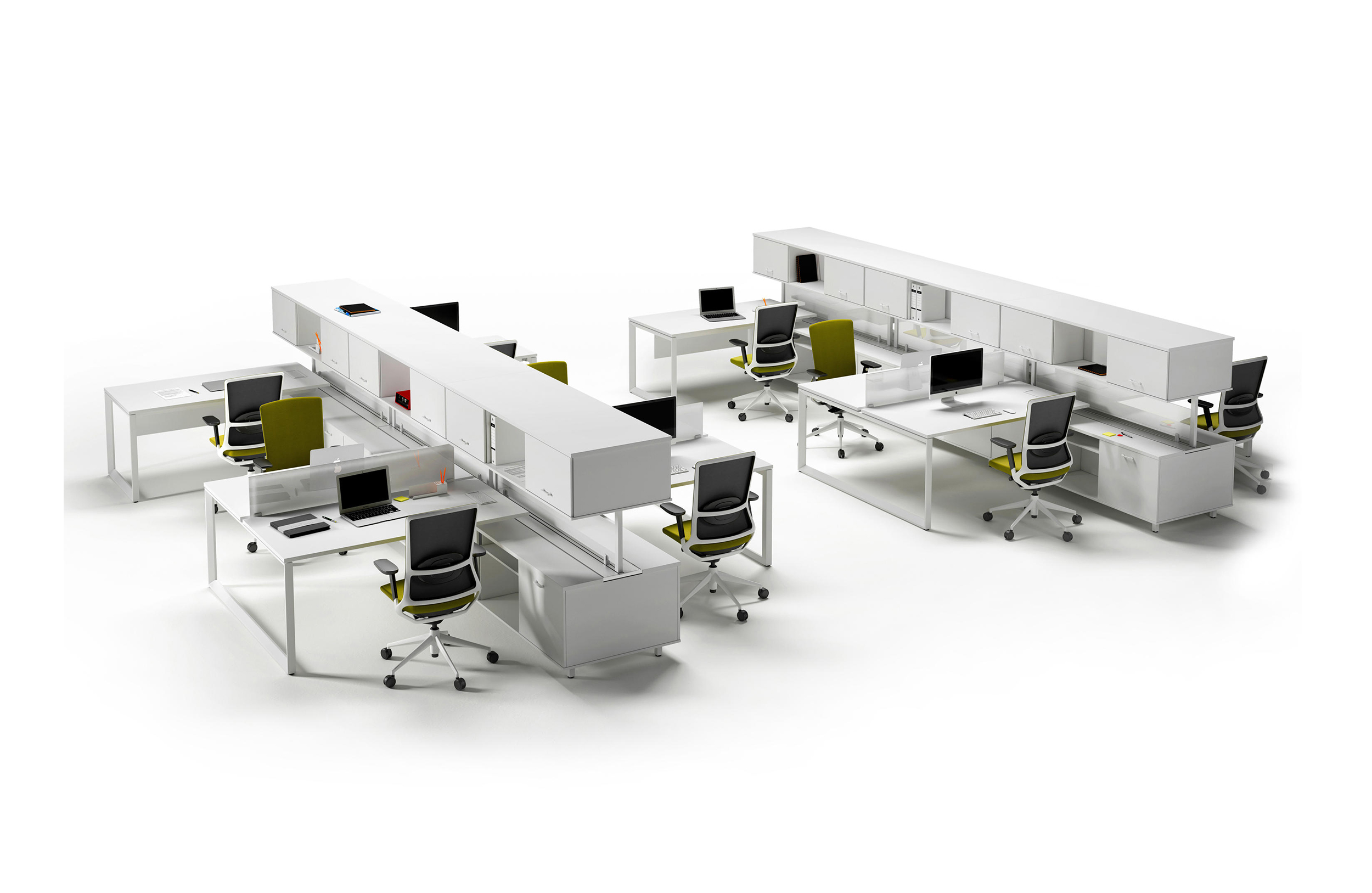 [办公屏风|办公屏风系统|办公家具|华体会体育官方在线官网家具|VITAL PLUS ST员工桌系列]