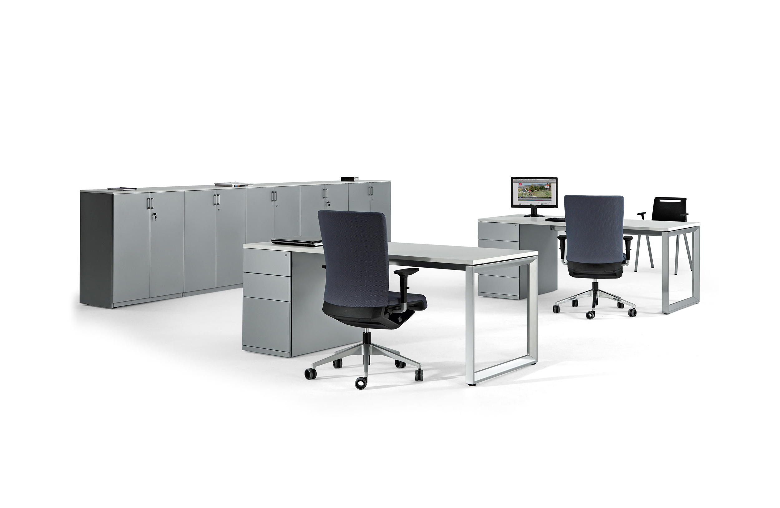 办公屏风|办公屏风系统|办公家具|华体会体育官方在线官网家具|VITAL PLUS ST员工桌系列