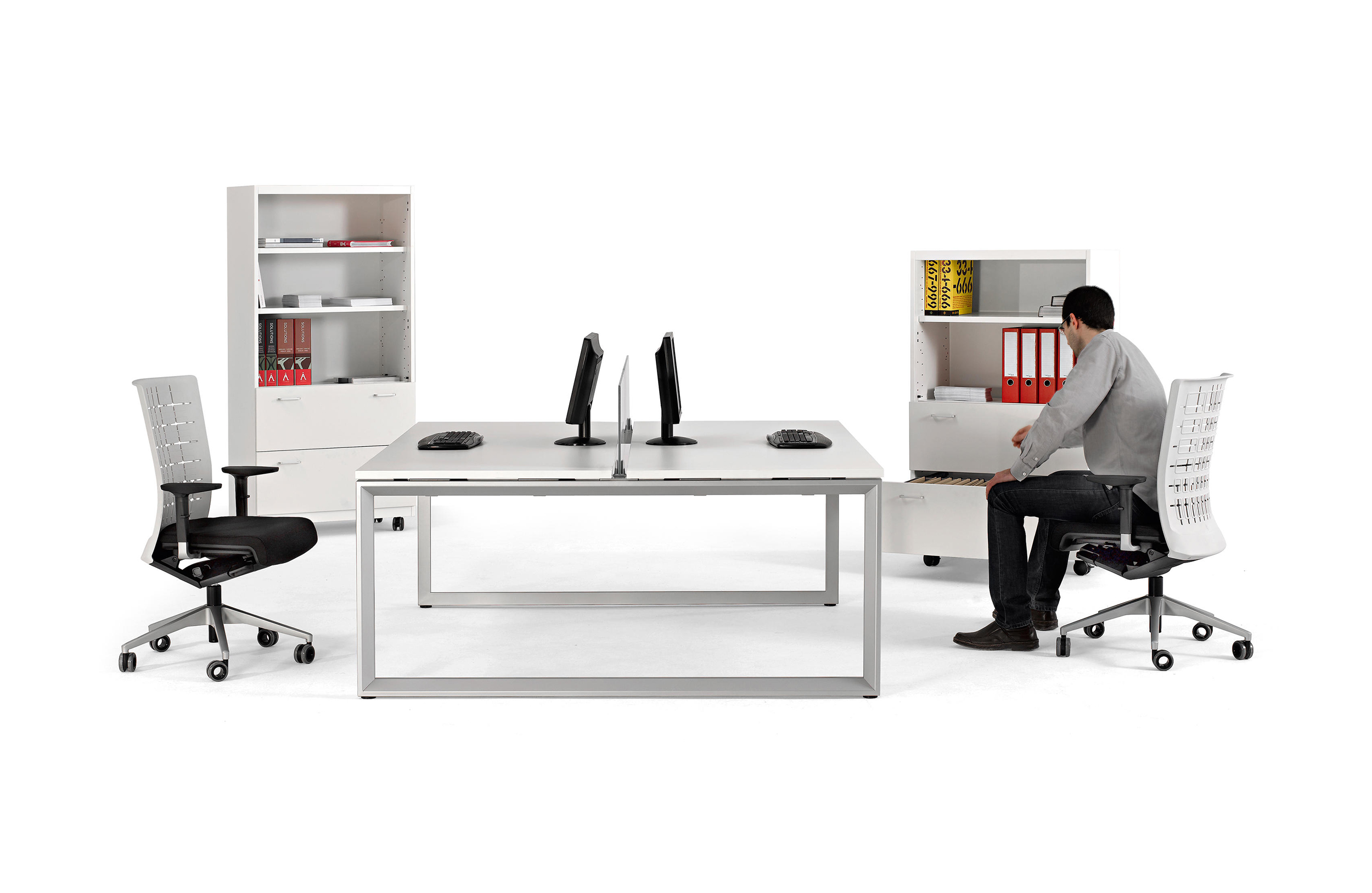 办公屏风|办公屏风系统|办公家具|华体会体育官方在线官网家具|VITAL PLUS ST员工桌系列