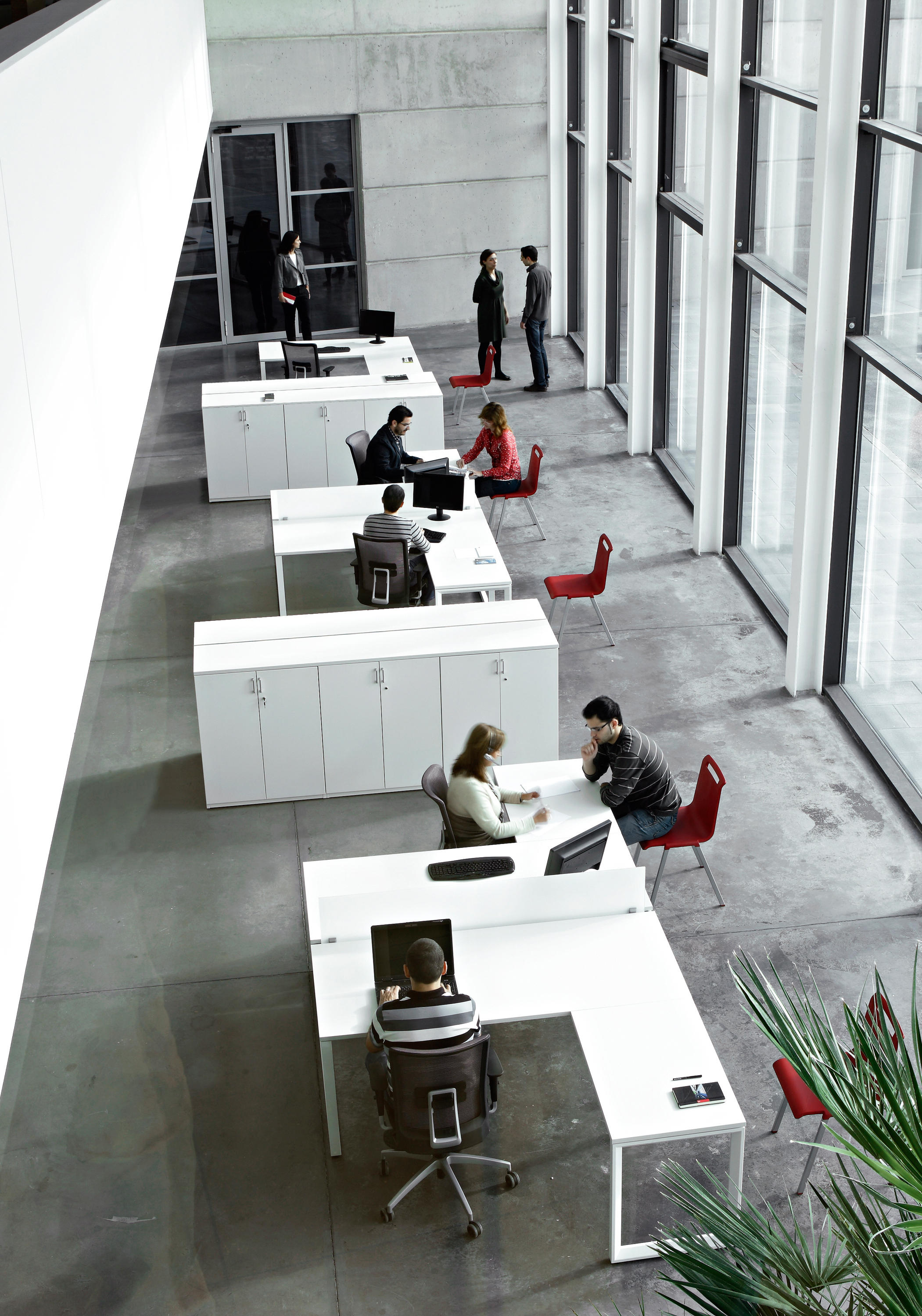 办公屏风|办公屏风系统|办公家具|华体会体育官方在线官网家具|VITAL PLUS ST员工桌系列