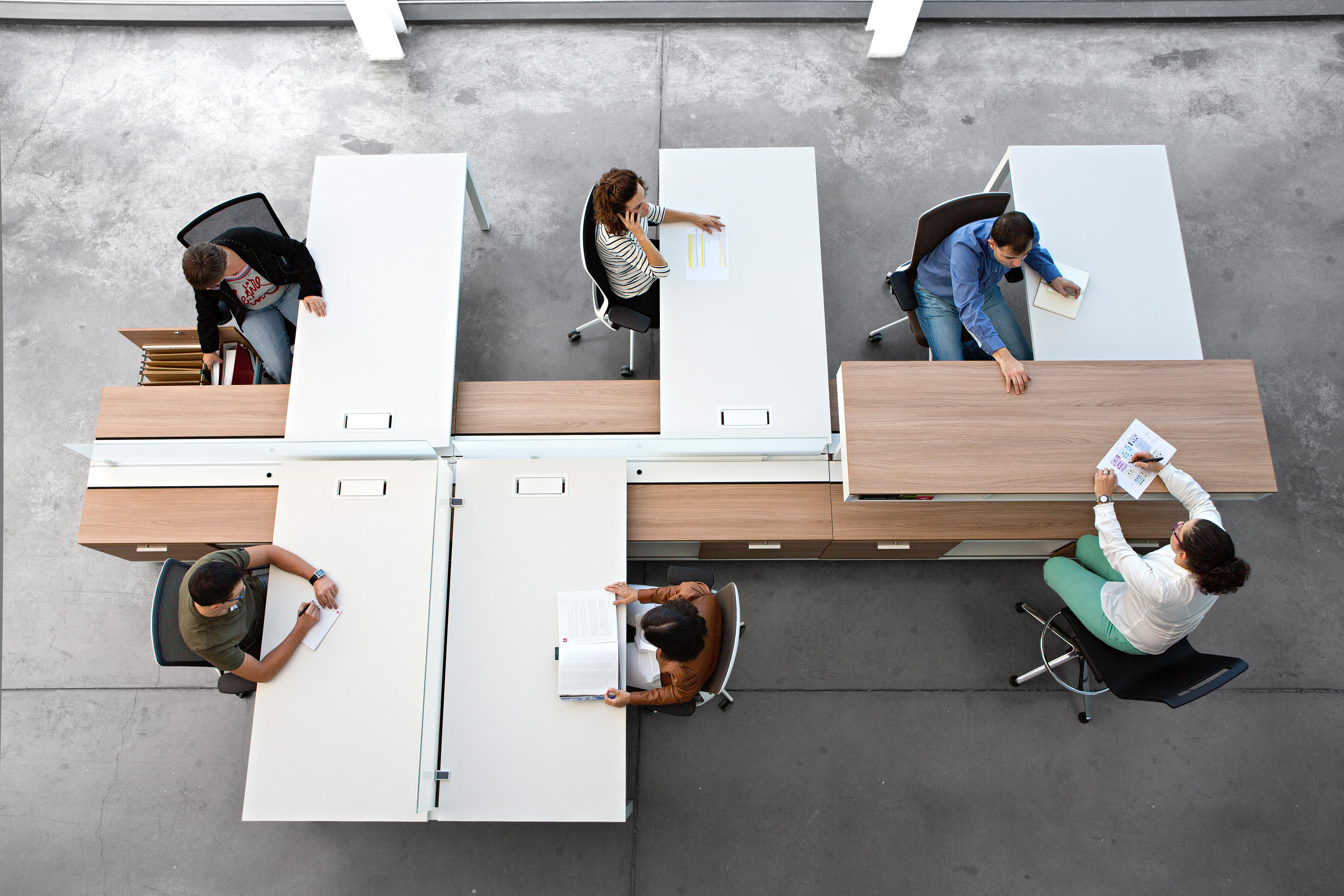 办公屏风|办公屏风系统|办公家具|华体会体育官方在线官网家具|VITAL PLUS ST员工桌系列