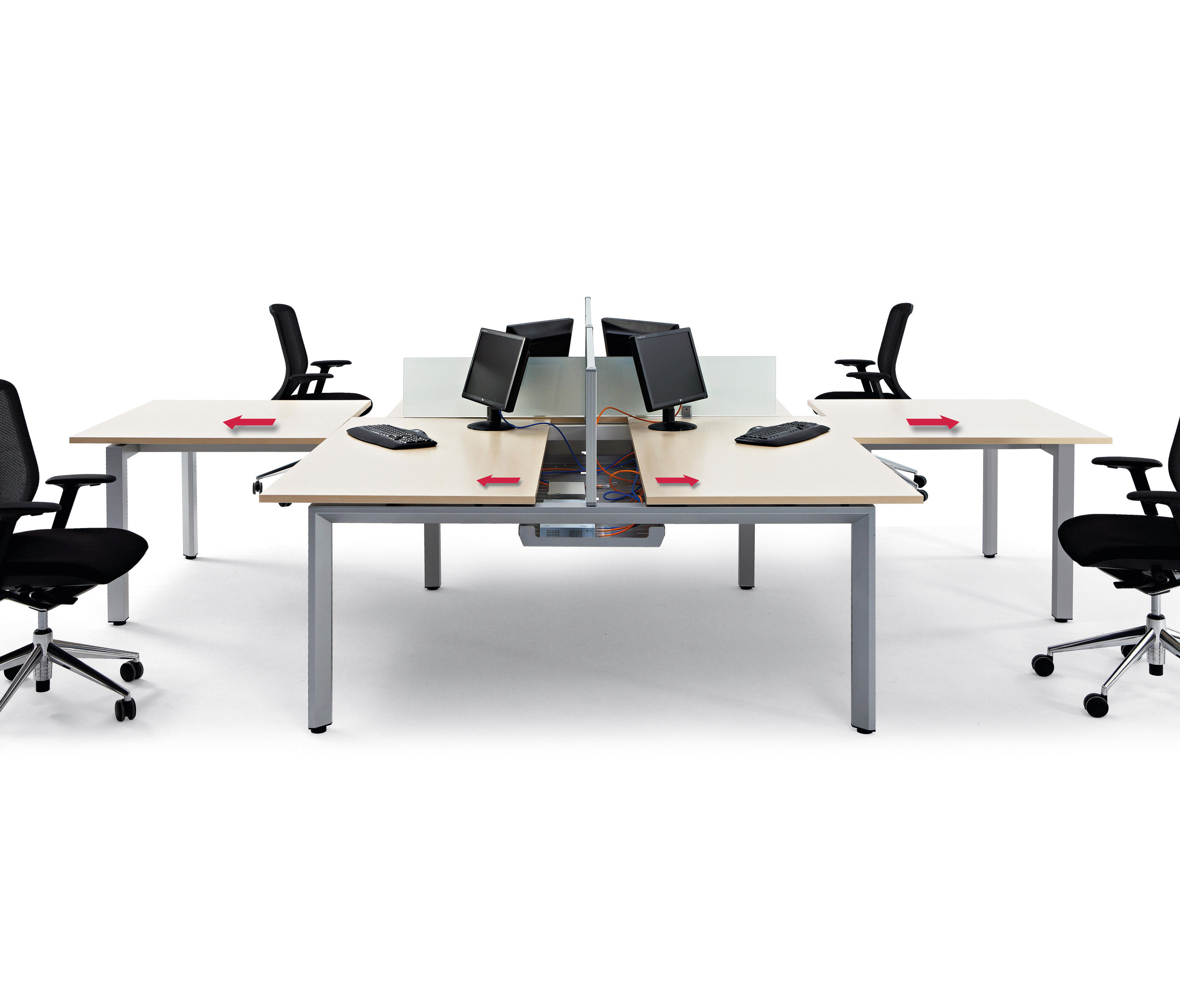 办公屏风|办公屏风系统|办公家具|华体会体育官方在线官网家具|VITAL PLUS ST员工桌系列