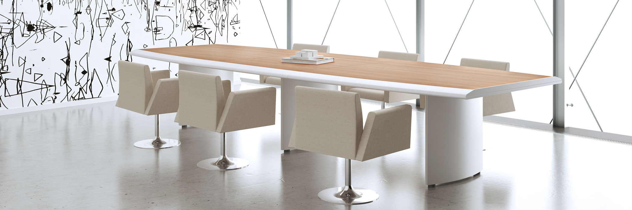 会议台|实木会议台|办公家具|华体会体育官方在线官网家具|弧会议台