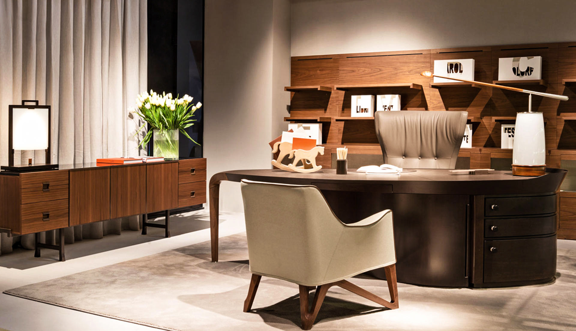 办公台|时尚大班台|办公家具|华体会体育官方在线官网家具|Erasmo大班台