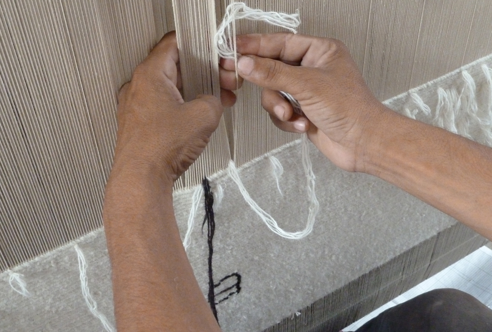 华体会体育官方在线官网 - 附件|地毯|办公家具|华体会体育官方在线官网家具|1966年Chillida拼接壁毯