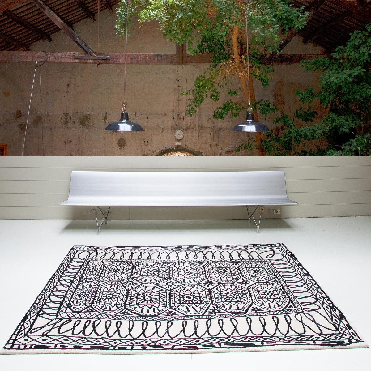 华体会体育官方在线官网 - 附件|地毯|办公家具|华体会体育官方在线官网家具|伊斯坦布尔黑白地毯