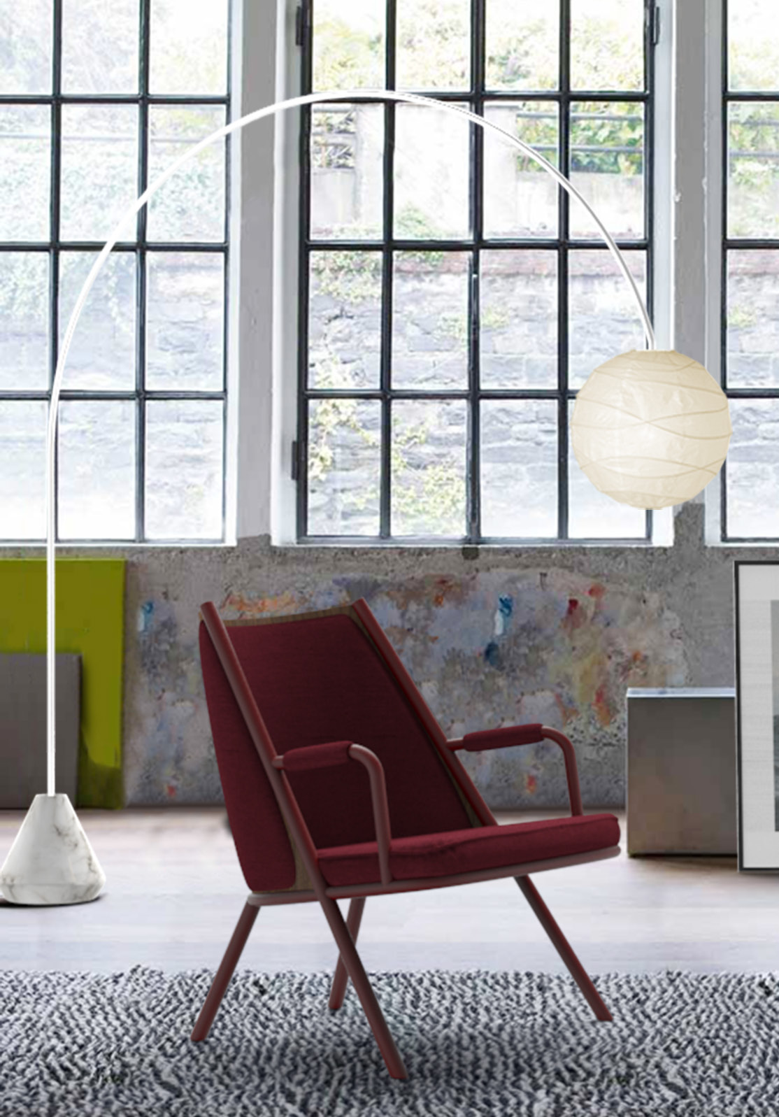 华体会体育官方在线官网 - 灯饰|落地灯|办公家具|华体会体育官方在线官网家具|Nube弧形落地灯