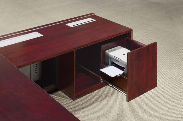 办公台|精品配套系列|办公家具|雅爵精品配套系列|实木大班台|实木办公台