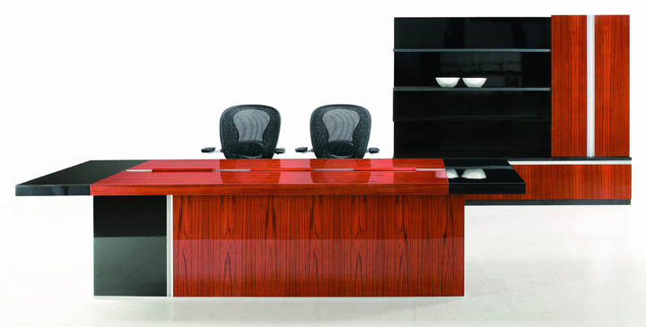 办公台|精品配套系列|办公家具|经典大班台|经典大班台