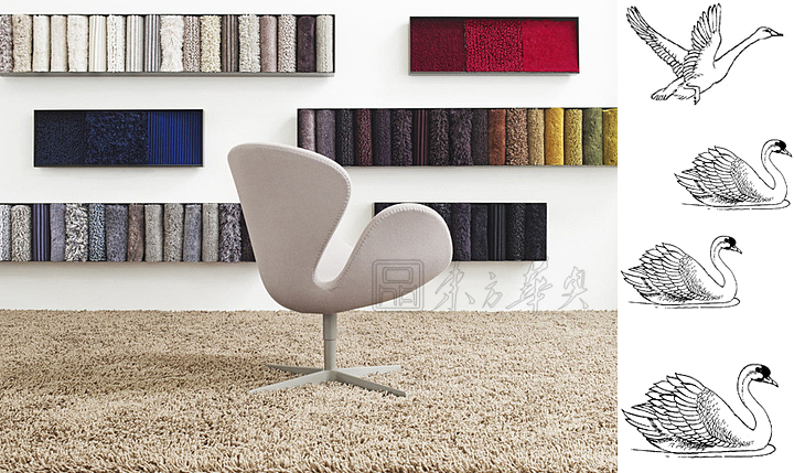 现代经典休闲椅|真皮休闲椅|办公家具|天鹅椅|休闲椅，真皮休闲椅，花蕾椅，花瓣椅