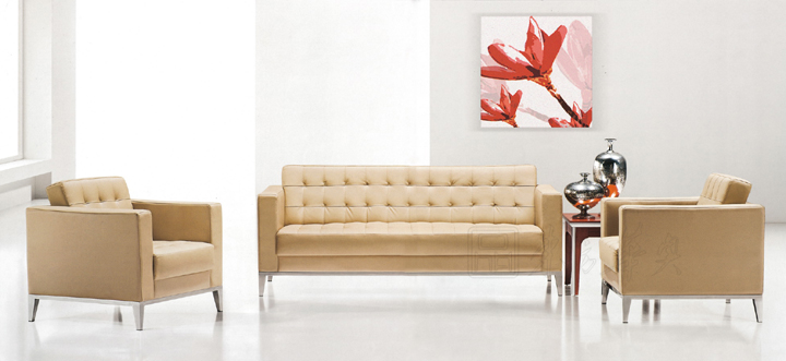 办公沙发|现代真皮沙发|办公家具|现代真皮沙发