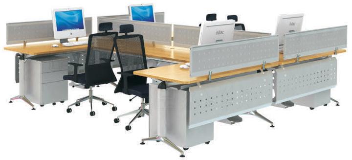 办公台|钢木职员台|办公家具|钢木职员台