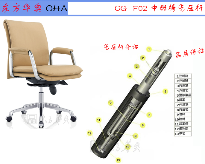 办公椅|现代真皮中班椅|办公家具|真皮中班椅|办公椅，职员椅