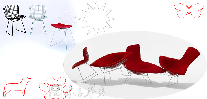 现代经典休闲椅|儿童椅|办公家具|钢丝椅|休闲椅，儿童椅