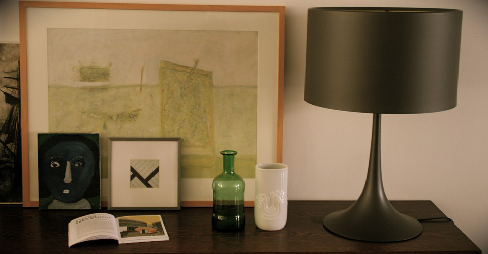 现代经典灯饰|台灯|办公家具|Flos Spun Light 台灯