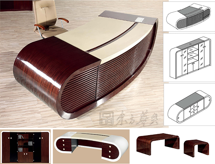 办公台|精品配套系列|办公家具|经典大班台|实木大班台，时尚大班台，老板台，老板桌，时尚桌