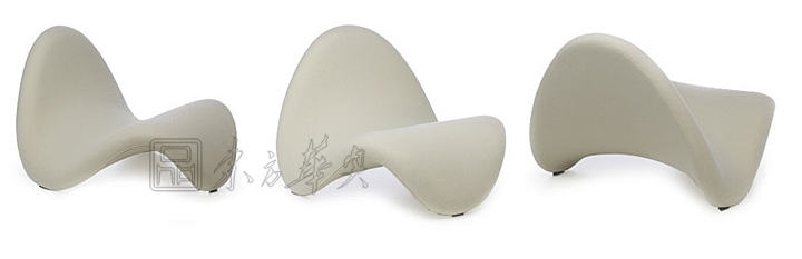 现代经典休闲椅|布面休闲椅|办公家具|Pierre Paulin舌头休闲椅