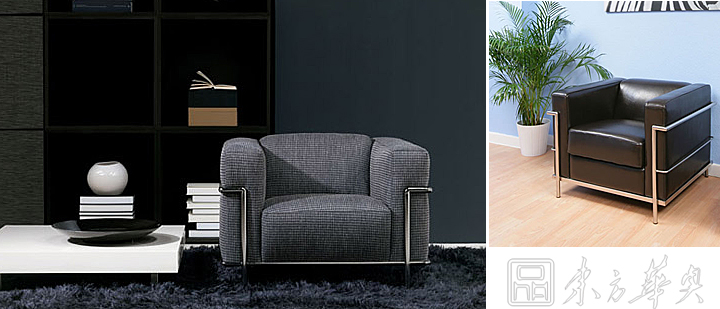 办公沙发|休闲沙发|办公家具|勒柯布西耶沙发|休闲沙发，休闲椅