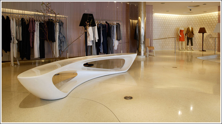 现代经典休闲椅|凳子|办公家具|Amanda Levete流线型休闲凳