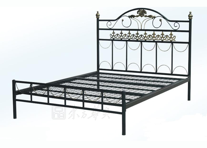学校家具|学生公寓床|办公家具|铁艺床|铁艺双人床，铁架床， CG-A13