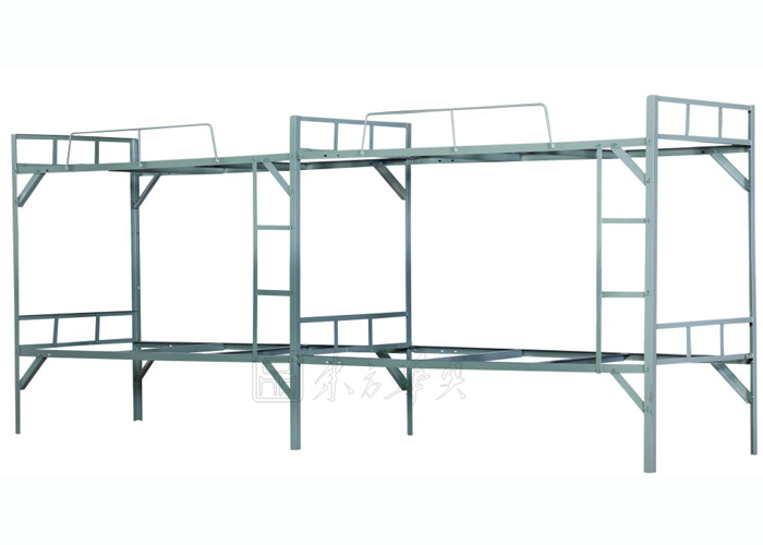 学校家具|学生公寓床|办公家具|角铁上下床|上下床，上下铁床，公寓上下床 CG-JZ-9A