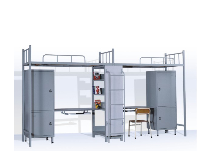 学校家具|学生公寓床|办公家具|组合双人床|学生床|高级公寓床，宿舍床 CG-MS-R7